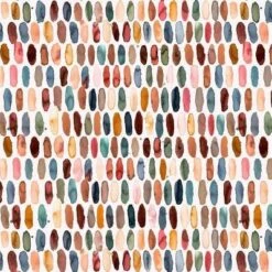 Ninola Designs Dashes Mineral Shower Curtain Pink - Deny Designs