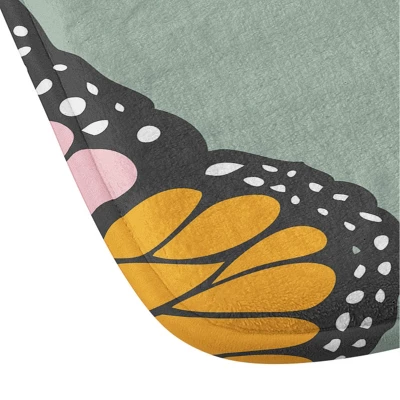 Emanuela Carratoni Wild Butterflies Memory Foam Bath Mat - Deny Designs - Image 2
