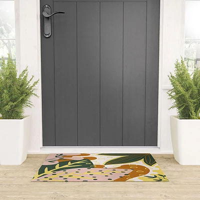 Alisa Galitsyna Floral Magic III Welcome Mat - Society6