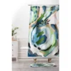 Laura Fedorowicz Greenery Shower Curtain Green - Deny Designs