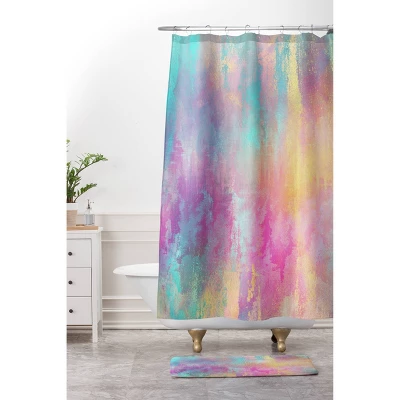 Abstract Cloud Bath Mat (36"x24") Purple - Deny Designs - Image 4