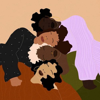 Studio 1514 Brooklyn Sisterhood Shower Curtain Brown - Deny Designs - Image 2