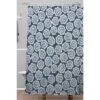Schatzi Brown Lucy Floral Night Shower Curtain Blue - Deny Designs