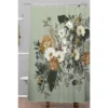 Iveta Abolina Paloma Midday Shower Curtain Green - Deny Designs