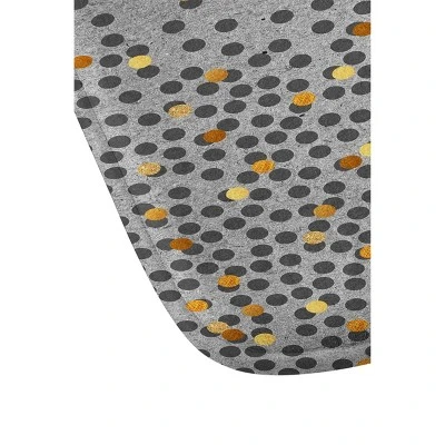 Iveta Abolina Gray Splash Bath Rugs And Mats Gray 24" X 36" - Deny Designs - Image 2