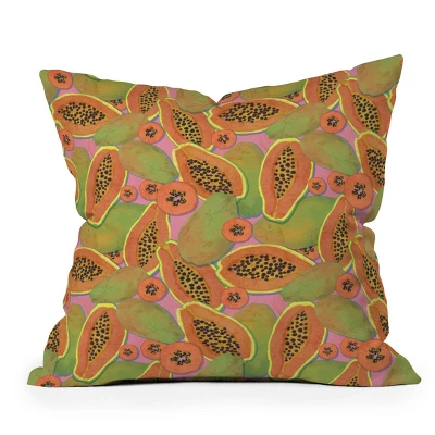 Sewzinski Papayas Outdoor Throw Pillow - Deny Designs - Image 4