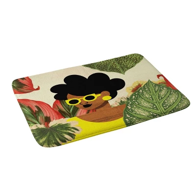Bayou Girl Memory Foam Bath Mat - Deny Designs
