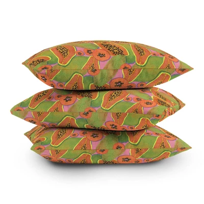 Sewzinski Papayas Outdoor Throw Pillow - Deny Designs - Image 2