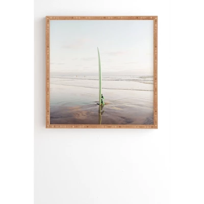 Bree Madden Surf Dayz Bamboo Framed Wall Art - Deny Designs - Image 4