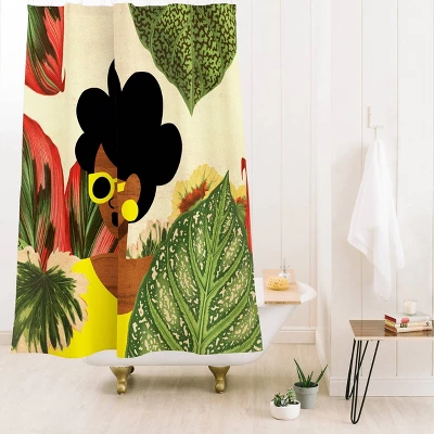 Bayou Girl Shower Curtain - Deny Designs