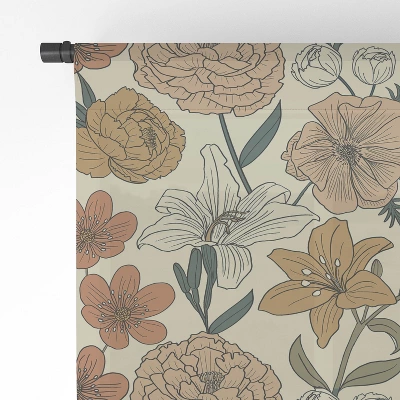 Emanuela Carratoni Spring Floral Mood Single Panel Sheer Window Curtain - Deny Designs - Image 3