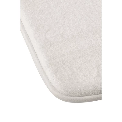Oris Eddu Make Yourself A Priority Memory Foam Bath Mat Cream - Deny Designs - Image 2