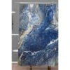 Shannon Clark From Above Shower Curtain Blue - Deny Designs