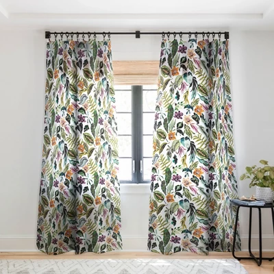 Marta Barragan Camarasa Wild Colorful Jungle FN5 Single Panel Sheer Window Curtain - Deny Designs - Image 6