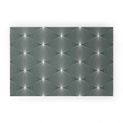 Colour Poems Geometric Orb Pattern V Welcome Mat - Society6 - Image 5