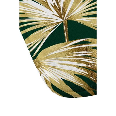 Marta Barragan Camarasa Golden Palms Bath Mat Golden - Deny Designs - Image 2