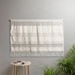 Little Arrow Design Co Modern Moroccan Fiber Wall Hanging - Deny Designs