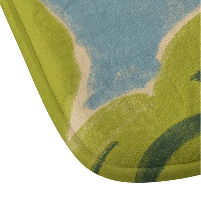 Summer Boquet Memory Foam Bath Mat - Deny Designs - Image 2