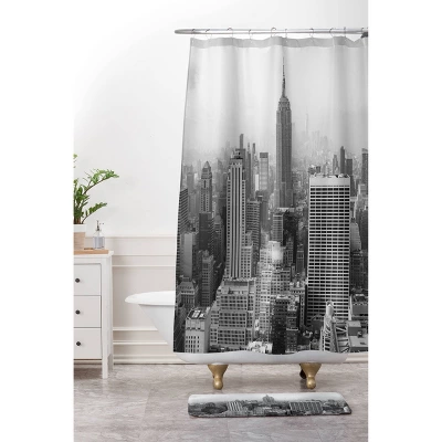 Bethany Young Photography In A New York State Of Mind Shower Curtain Black/White - Deny Designs - Image 2