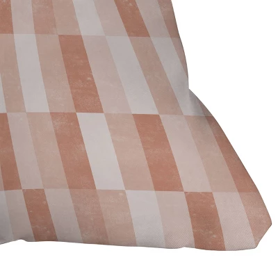 Little Arrow Design Co. Cosmo Tile Terracotta Outdoor Throw Pillow Orange - Deny Designs - Image 2