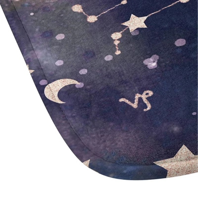 Jacqueline Maldonado Zodiac Memory Foam Bath Mat Rose Gold - Deny Designs - Image 2