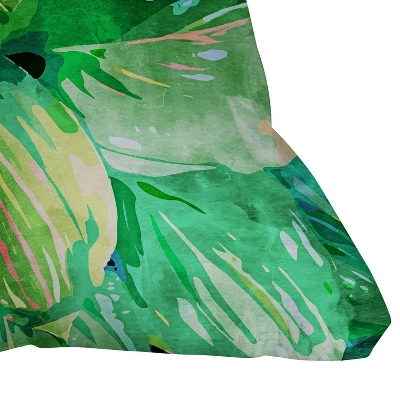 16"x16" 83 Colors Of The Jungle Square Throw Pillow Oranges - Deny Designs - Image 2