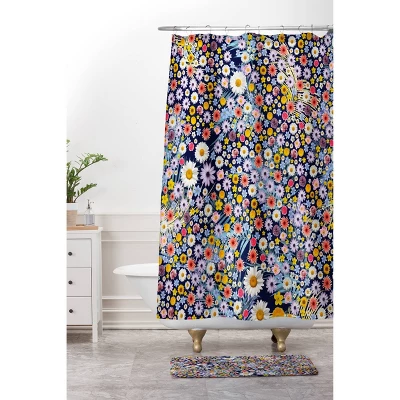 Iveta Abolina Flower Power Memory Foam Bath Mat - Deny Designs - Image 3