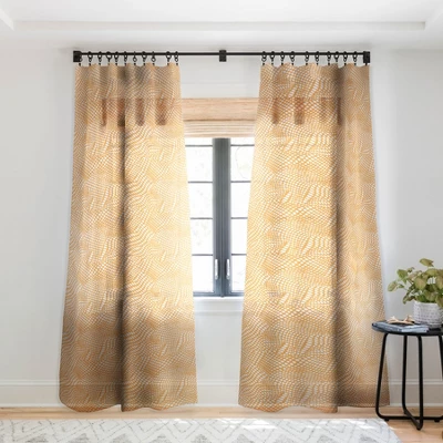 Wagner Campelo Dune Dots 3 Single Panel Sheer Window Curtain - Deny Designs - Image 6