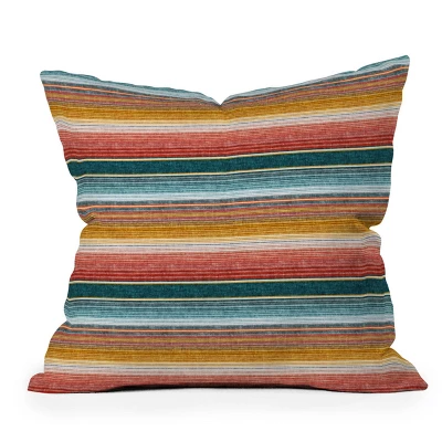 Little Arrow Design Co. Serape Southwest Outdoor Throw Pillow - Deny Designs - Image 5