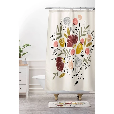 Kelli Murray Bloom Memory Foam Bath Mat - Deny Designs