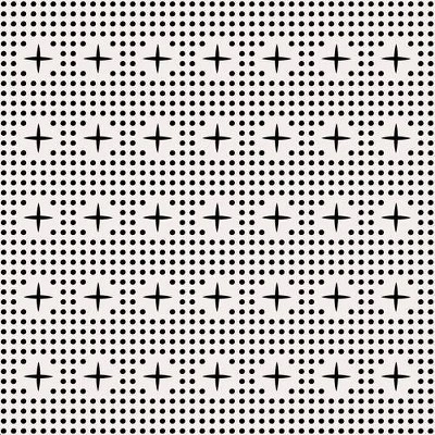 Holli Zollinger Dots And Plus Mudcloth Shower Curtain Black - Deny Designs - Image 2