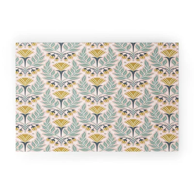 Heather Dutton La Floraison Blush Pink Looped Vinyl Welcome Mat - Society6 - Image 5