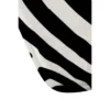 Natalie Baca Zebra Striped Memory Foam Bath Mat Black/White - Deny Designs
