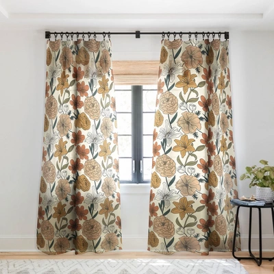 Emanuela Carratoni Spring Floral Mood Single Panel Sheer Window Curtain - Deny Designs - Image 6