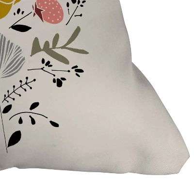 16"x16" Kelli Murray Bloom Square Throw Pillow Pink - Deny Designs - Image 2