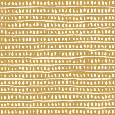 Alisa Galitsyna Simple Hand Drawn Pattern XI Shower Curtain Yellow - Deny Designs - Image 2