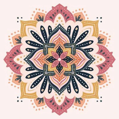Avenie Mandala Shower Curtain Pink - Deny Designs - Image 2
