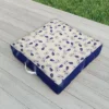 Hello Twiggs Blue Vase With Flowers Outdoor Floor Cushion - Deny Designs