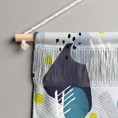 11"x15.5" Mareike Boehmer Playground Diversity Wall Hanging Portrait Blue - Deny Designs - Image 2