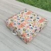 Alison Janssen Tropical Coral Floral Outdoor Floor Cushion - Deny Designs