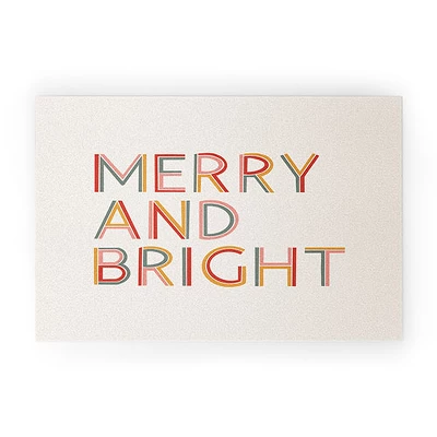 Rachel Szo Merry And Bright Light Looped Vinyl Welcome Mat - Society6 - Image 5