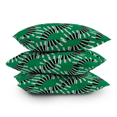 16"x16" Gabriela Fuente Piano Square Throw Pillow Black/White - Deny Designs - Image 3