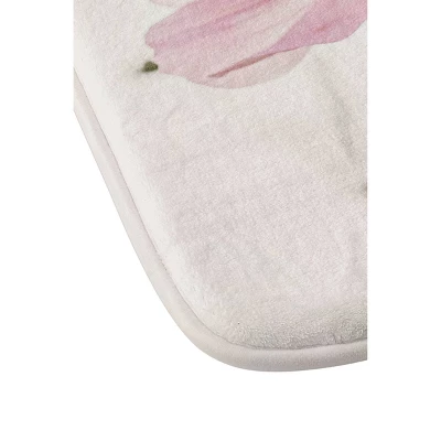 Cosmea Dancing Memory Foam Bath Mat Beige - Deny Designs - Image 2