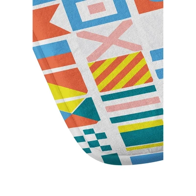 Kelli Murray Peach Pebbles Memory Foam Bath Mat - Deny Designs - Image 2