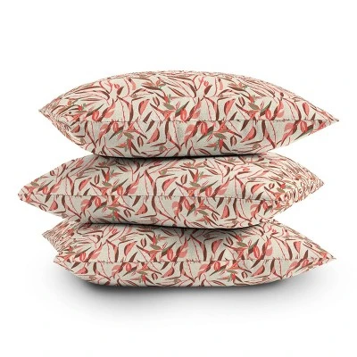 Holli Zollinger Paradisia Outdoor Throw Pillow Pink - Deny Designs - Image 3