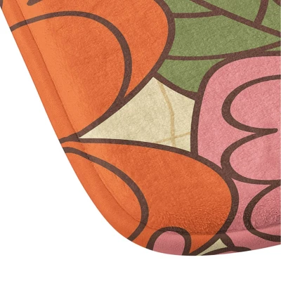 Thirty One Illustrations Spring In Retro Bath Mat - Deny Designs - Image 2