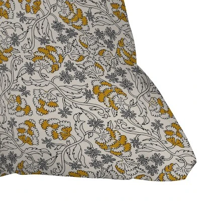 16"x16" Holli Zollinger Kari Square Throw Pillow Gray - Deny Designs - Image 2