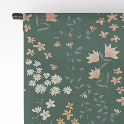 Emanuela Carratoni Meadow Flowers Theme Single Panel Sheer Window Curtain - Deny Designs - Image 3