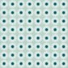 Schatzi Brown Retro Jumbo Daisy Mint Shower Curtain White - Deny Designs