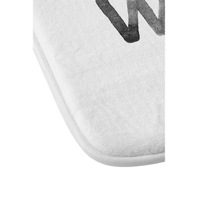 'Life Is Wonderful' Memory Foam Bath Mat - Deny Designs - Image 2